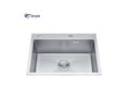 2025 Hot Sale Handmade Single Bowl Stainless Steel 304 Kitchen Sink Without Faucet Modern Design