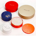 Custom Logo Round Cylinder Metal Tinplate Cookie Box Recyclable Bakery Packaging for Cake Snacks Bread Chocolate Pet Food