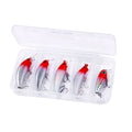 Wholesale Box024-B Combo 5pcs/box Mixed Sizes Artificial Hard Jerkbaits Minnow Fishing Lures Set