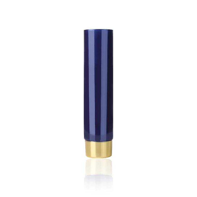 Luxury 4oz Cosmetic Squeeze  Soft Tube Round PE Plastic Hand Cream Tubes Container Cosmetic Packaging