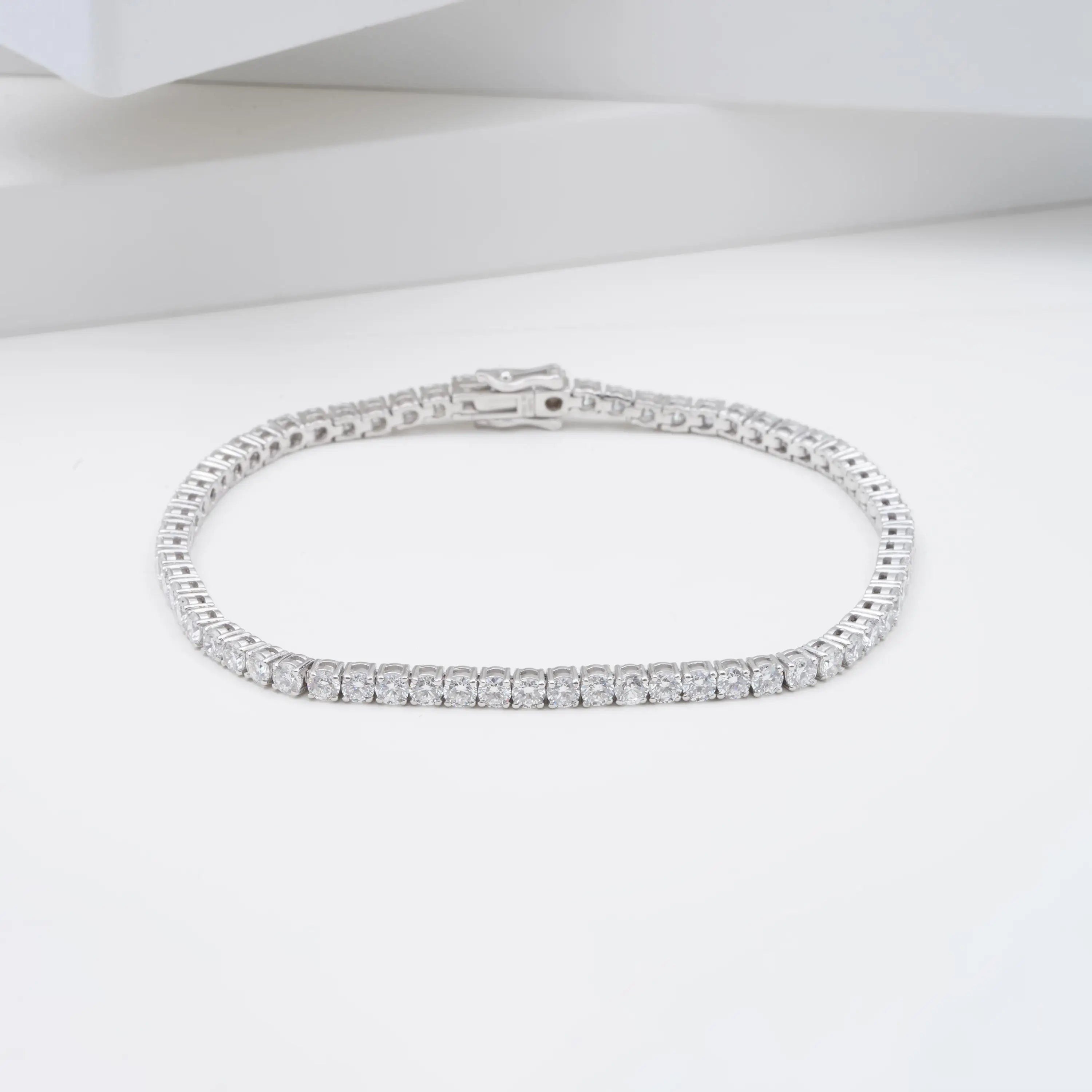 Starsgem 10k 14K Gold Lab Grow Vs Diamant Lab Grown Diamond Tennis Chain