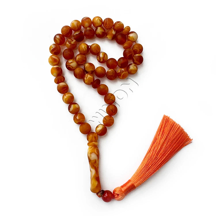 Beautiful Religious Misbaha Tasbih Jewish & Muslim Rosary Beads Necklace & Beaded Bracelet for Anniversary