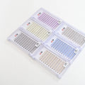 Premade Fan Eyelash Extension Korean Pbt Silk C D Curl Mixed Length Customized Package