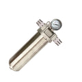 10" Size Stainless Steel Single-Stage Filter Housing 1" BSP Inlet/Outlet