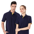 Factory Direct Sale Polo Shirt Fabric Cotton&polyester T-shirt Polo Shirt Quick Drying Custom Embroidered Men's Top Wholesale