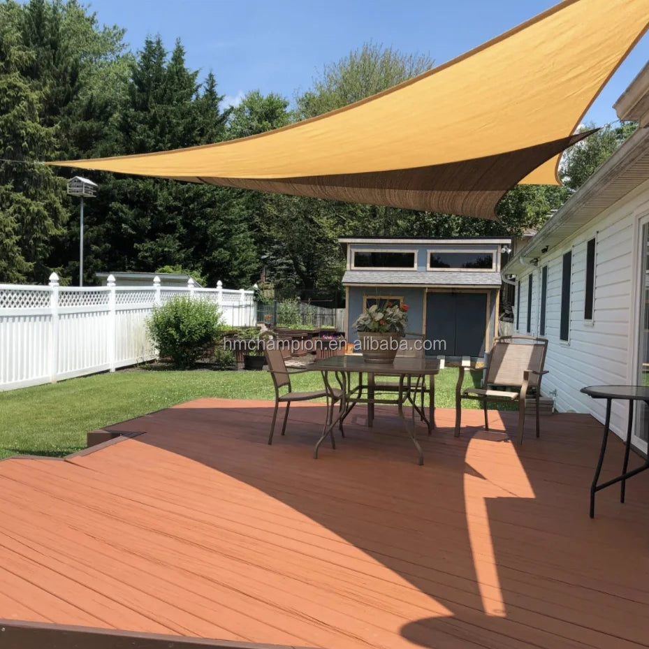Cheap Price Sun Shade Sail 8'*8'*8' Triangle Sail Shade Canopy for Patio UV Block