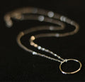 Shackle Day Round Necklace Circle Short Necklace Golden Slave Choker