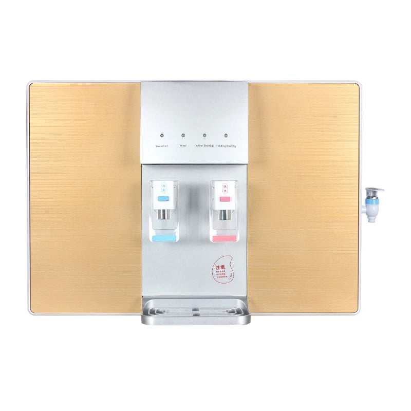 Convenient Home Water Purifier Cold and Hot All-in-One 5-Stage Filtration Direct Drinking Machine Countertop Design
