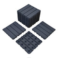 Outdoor Terrace  Patio Deck Floor  Interlocking Deck Tiles for Patio Porch Balcony Decking
