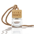 8ml Air Freshener Diffuser Empty Car Hanging Perfume Glass Bottle With Wooden Cap