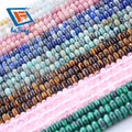 Wholesale Natural 2x4mm Abacus Gemstone Beads Loose Spacer Abacus Beads for Jewelry Making