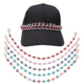 Colorful Eye Beads Hat Chain Trucker Hat Chain Jewelry Accessories