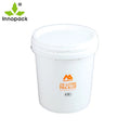 20L 25L 5 Gallon Heavy Duty White Oil Paint Wash PP Barrel Plastic Bucket With Lid Handle
