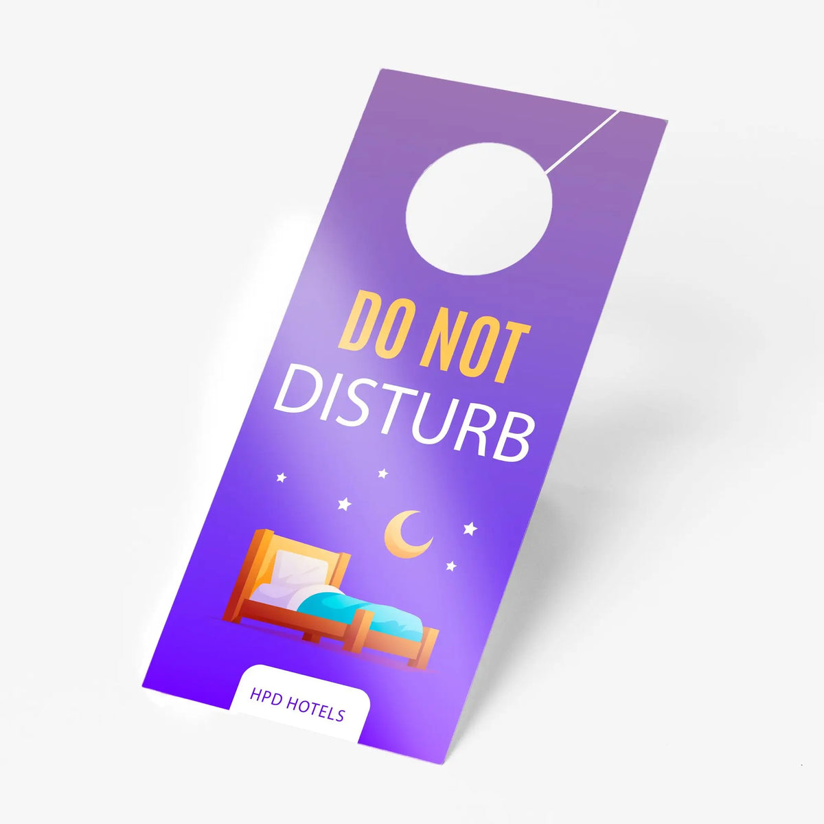 KYW Wholesaler Best Quality Hanging Flyer Waterproof Flyers Printing Door Hangers