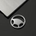 Best Brand Car Steering Wheel Metal Keychain Premium Keyring Gift Idea