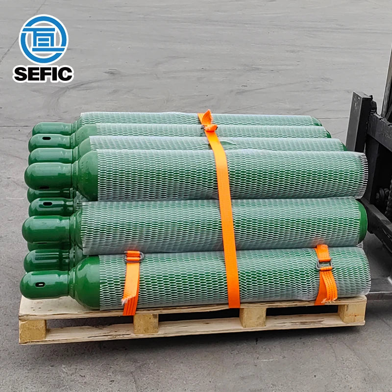 New Dot3AA 80CF 2265psi Portable Oxygen Cylinder 15.7L for Industrial Welding Factory Direct Sale