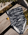 Warehouse Clothing New Design Fashion Sublimation Print High Leg Custom Swimwear Design Factory