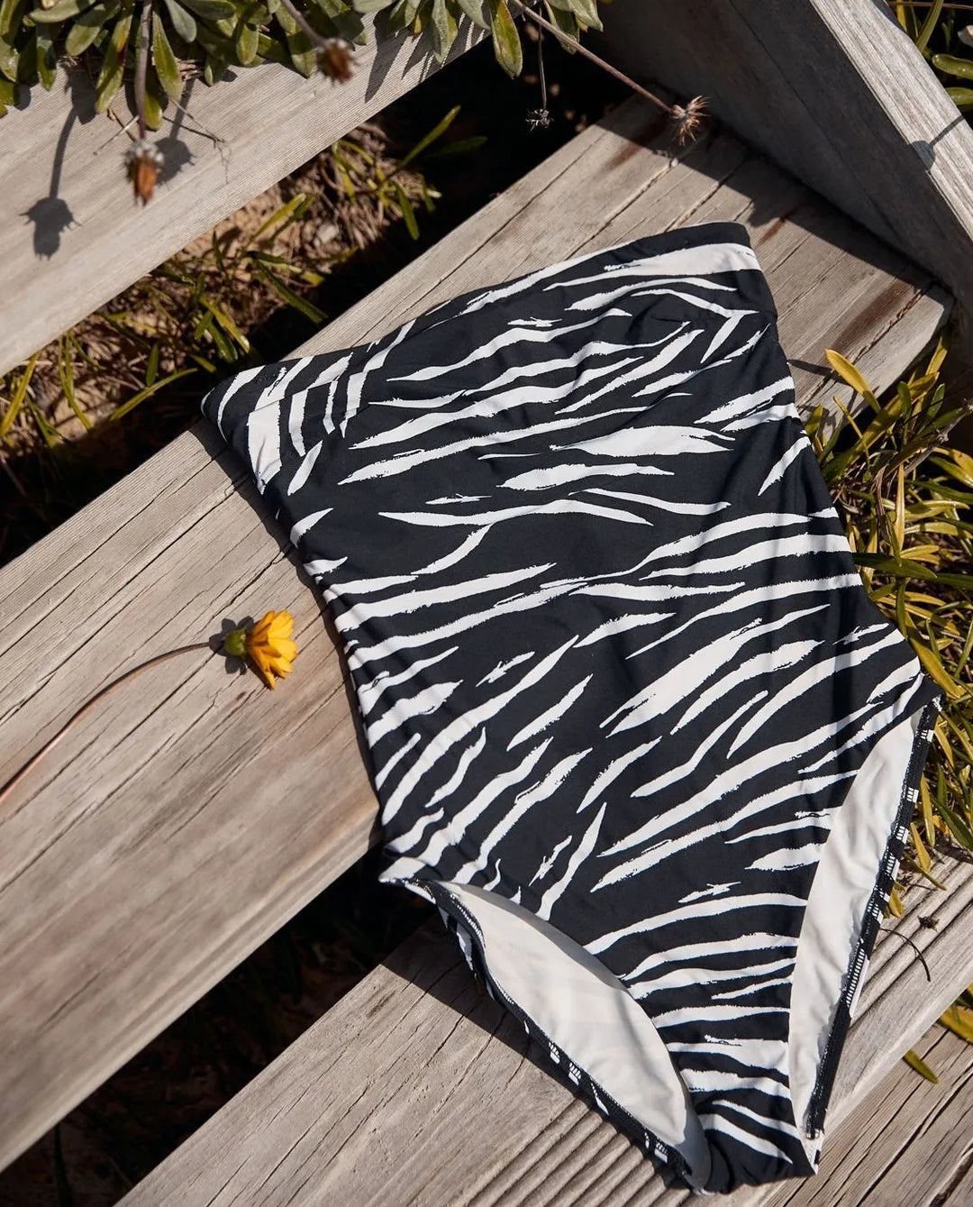 Warehouse Clothing New Design Fashion Sublimation Print High Leg Custom Swimwear Design Factory