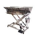 USMILEPET 304 Stainless Steel Eco-Friendly Veterinary Operation Table for Pet Hospital with Inclined Surgery Design