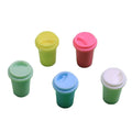 100pcs Miniature Drinks Dollhouse Coffee Cup Model Ice-cream Drinks Mini Pretend Play Doll Food Toy Accessories