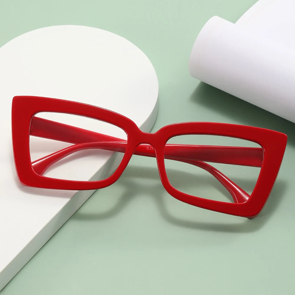 Men square Traveling Eyeglasses Women Hard Constructed Classic Outdoor Quality  Eyeglasses Sturdy Metal Hinges Anti Blue Glasses