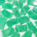Huiying Factory Supplying Green Aventurine New Shape Guasha Board for Spa Acupuncture Therapy Plate