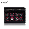 MINEESI Luxury Automatic Wooden Watch Winder 2-8 Watches Storage Box Mechanical Watch Automatic Chainer Model R18811