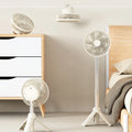 New Creative Retractable Outdoor Fan 4000mAh Battery USB Mini Rechargeable Portable Travel Tripod Camping Ceiling Fans