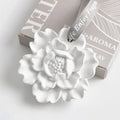 FinRu Luxury Gift Hanging Car Air Freshener Pendant Scented Ceramic Flower Home Fragrance Aroma Plaster Essential Oil Diffuser
