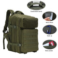 Waterproof 900D Molle Tactical Camouflage Backpack Fashionable Outdoor Survival Hiking Bag Internal Frame Zipper Polyester