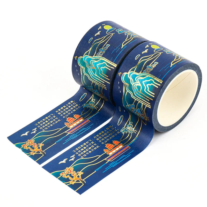 For Custom Printing Vintage Washi Tape 5m 2mm/2.5mm/3mm Width for DIY Crafts