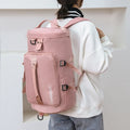 Customization Men Women Travel Overnight Weekend Kitbag Pink Duffel Sports Backpack Gym Duffle Bag