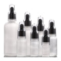 High Quality Customized 1oz 2oz 30ml 50ml 100ml Frosted Glass Dropper Bottle