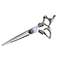 SL06-70Z Stainless Steel 7 Inch Dragon Handle Professional Barber Scissors-Right-Handed Hairdressing Scissors