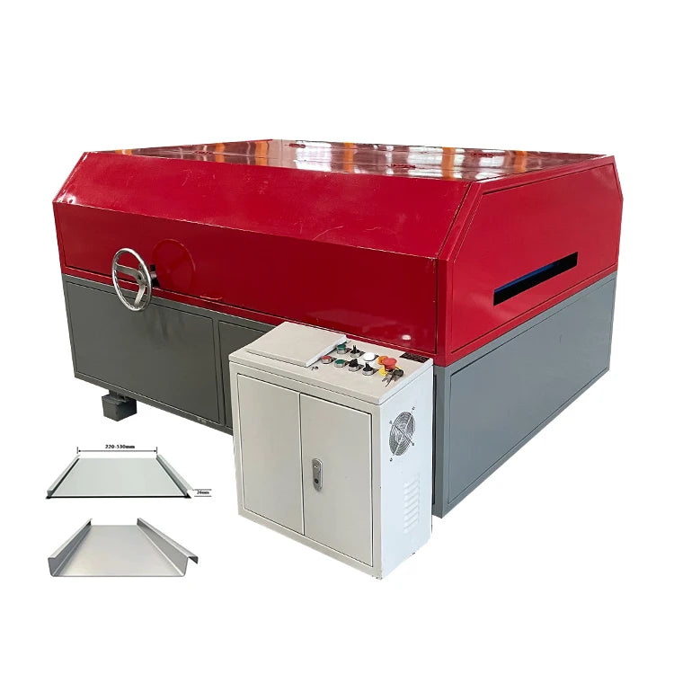 Metal Roof Tile Making Hydraulic Motor Portable Snap Lock Standing Seam Seamer Roofing Forming Building Material Machinery