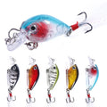Luxurious Mini Crankbait Fishing Lure 4.5CM 4G Wobbler Crank Bait Pesca Japan Fishing Lures