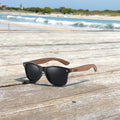 DUBERY 2026 Classic Wooden Sunglasses Square Polarized UV400 Lenses Unbranded Black Red Green Blue Yellow Options for Men Women