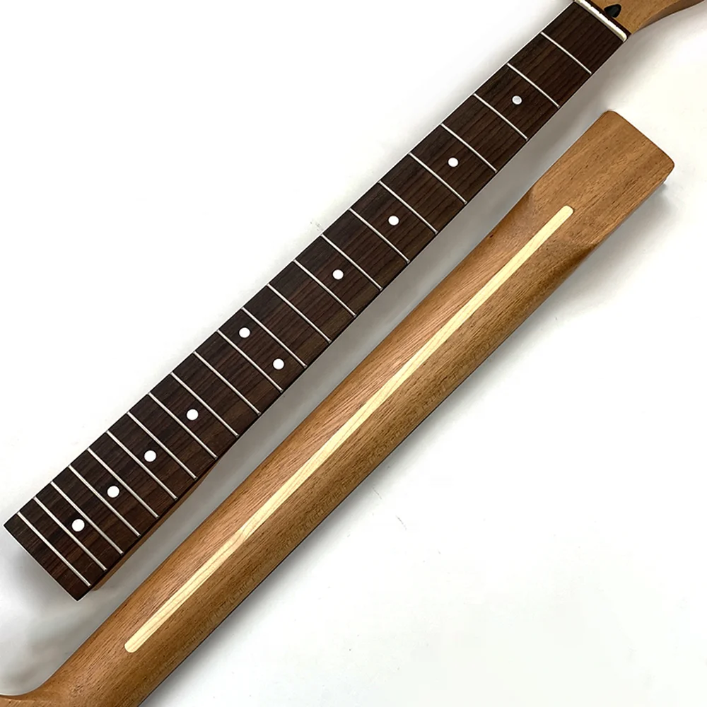 Custom 25.5" Mahogany Electric Guitar Neck with Rosewood Fingerboard for TL Guitar Replacement