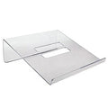 (2 Pack)Special Design Factory Wholesale Custom clear Acrylic Monitor Laptop Keyboard Stand