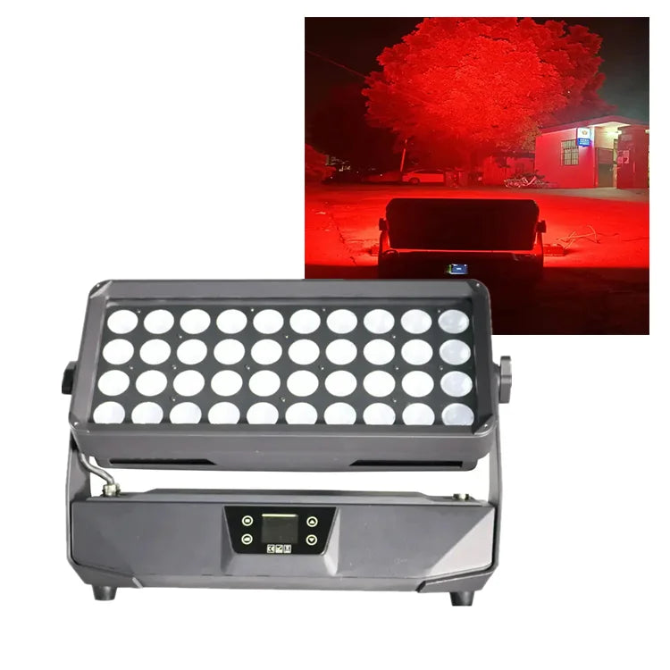 40*20W Rgbw 4 In1 Led Wall Wash Light Ip65 Waterproof Wash Wall Led Light