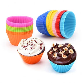 Reusable Silicone Muffin Cake Cup Cake Cup Baking Mold Cake CupCake Bakeware Mold Tool