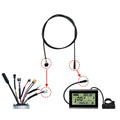 Electric Bicycle Accessories Ebike 5 Pin Extension Cable KT Display Waterproof Connector SM Connector Conversion Cable