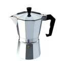Stock 3 Cup 6 Cup Black Silver White Red Espresso Coffee Maker Aluminum Moka Pot