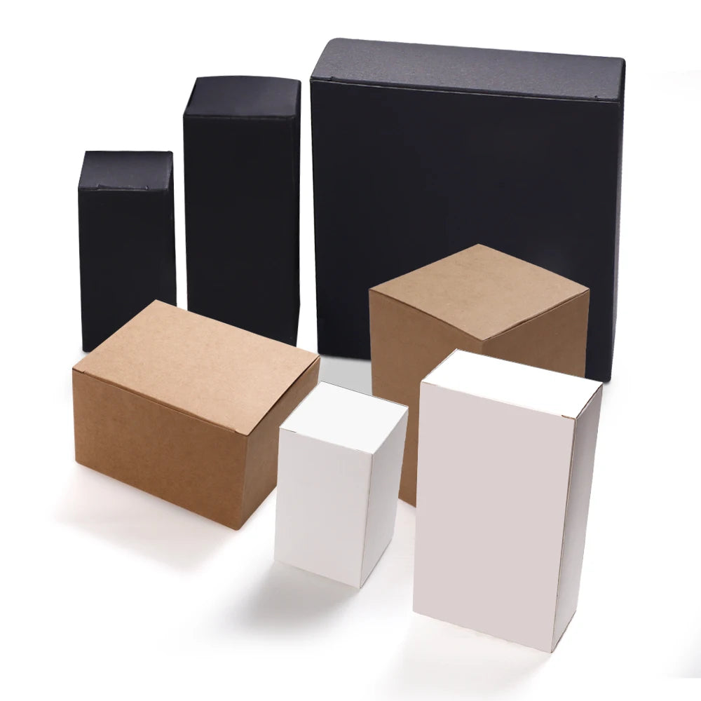 Recyclable Custom Cosmetic Skincare Recyclable Card Cardboard Craft Packaging Makeup Gift Paper Box for Small Business