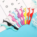 Professional High Quality Stainless Steel Eyelash Extension Applicator Colorful Lash Tweezers Wands