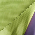 AQTQ 20D Lightweight Double Line Ripstop Polyester Taffeta  Fabric for Sun-protective Clothing
