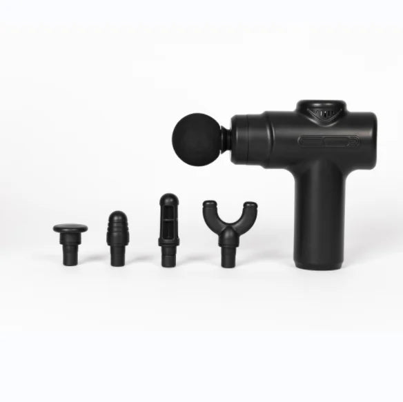 4 Heads Cordless Handheld Vibration Body Massager Muscle Massage Gun New Releases 2024