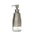 Wholesale Stainless Steel & Glass Foam Hand Pump Soap Dispenser Refillable Liquid Soap for Hotel Bathroom Kitchen Use