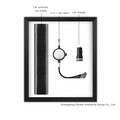 Chimi Ronin-TBP1613 Titanium Silver Business Style Car Sunshade Umbrella USB Cable Car Charger 3 Pieces 1 Set Corporate Gifts