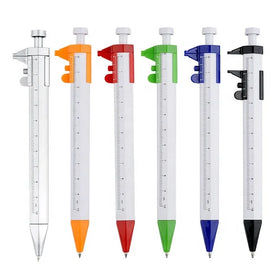 Vernier Caliper Fountain Pen Custom logo Multi-function Tool Advertising Gift Pen with Scale for School Students